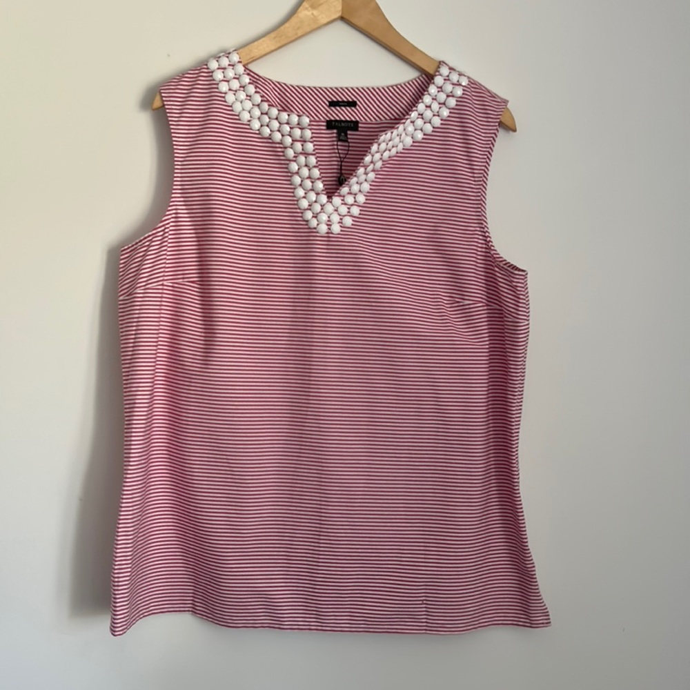 Talbots beaded Top